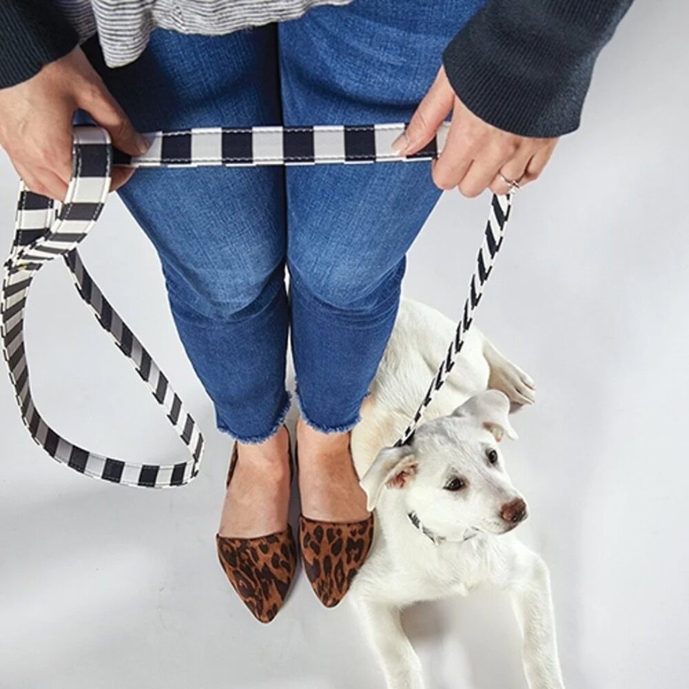Cabana Saffiano Leather Pet Leash/NWT - Picture 3 of 7